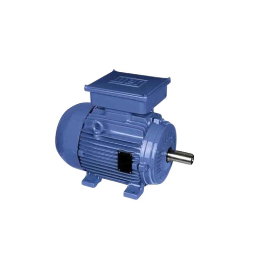 Three Phase Electric Motor - 7.5 HP 10-100 KW Power 1500 RPM Speed | Yellow and Gray Mechanical Seal 440 Volt 50 Hz Rated Frequency
