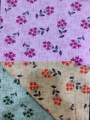 Cotton Printed Fabrics - 100% Cotton, Multi-Color | Washable, Shrink Resistant, Ideal for Textile Industry Applications