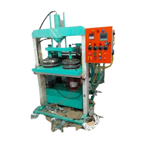 Double Die 8 Inch Paper Plate Making Machine