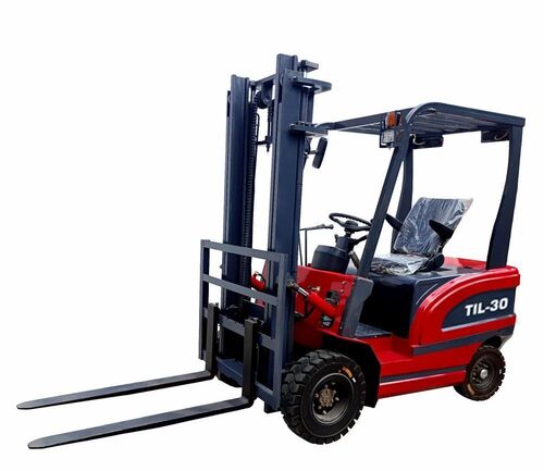 Electric Forklift - Color: Red