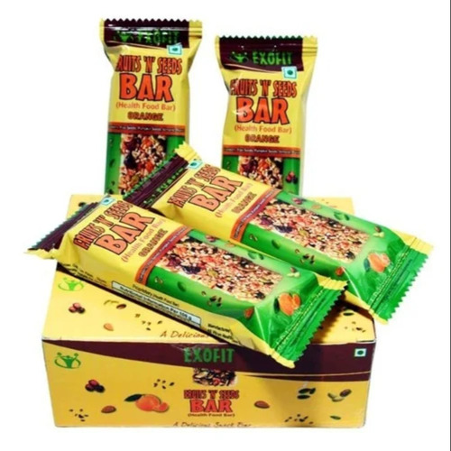 Exofit Fruits N Seeds Orange Bar - Fat Contains (%): 16.83 Percentage ( % )