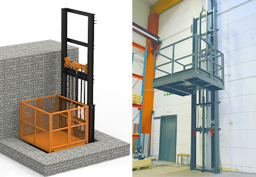 Goods Lift - Car Dimension: 100