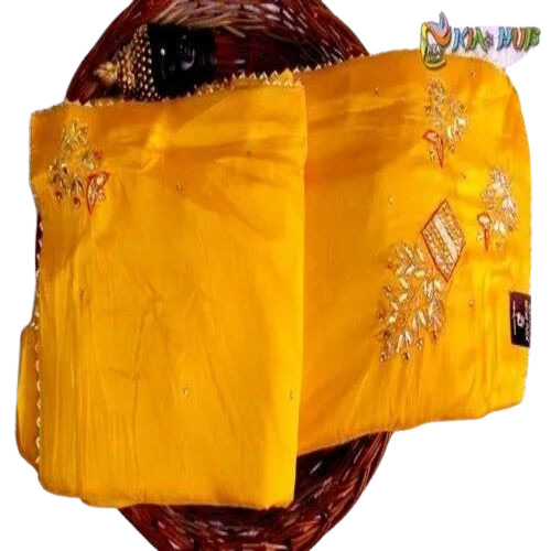 Jaipuri Sarees - Chinon Fabric Free Size 8 Color Options | Attractive Designs with 6.3 m Length and 0.8 m Blouse Piece