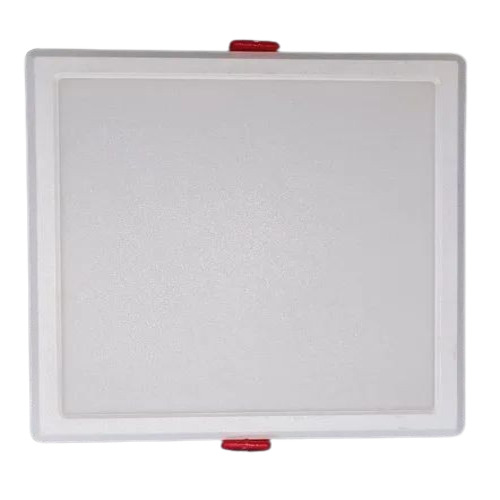 Led Square Panel Light - Metal, Custom Size, White Color, 12W LED, Cool White 3000K Light | Ideal for Home, Hotel, Office Applications