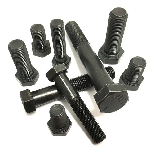 Mild Steel Bolts - Color: Silver