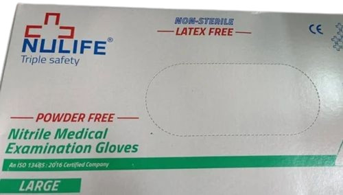 Nulife Nitrile Examination Gloves