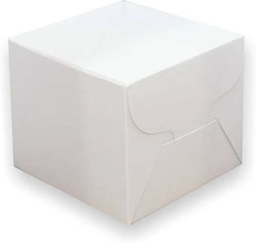 Eco Friendly Recycled Plain White Paper Cake Box