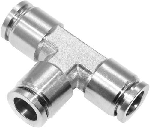 Pneumatic Fittings - Color: Silver