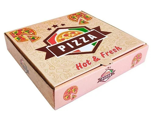 Printed Corrugated Pizza Box