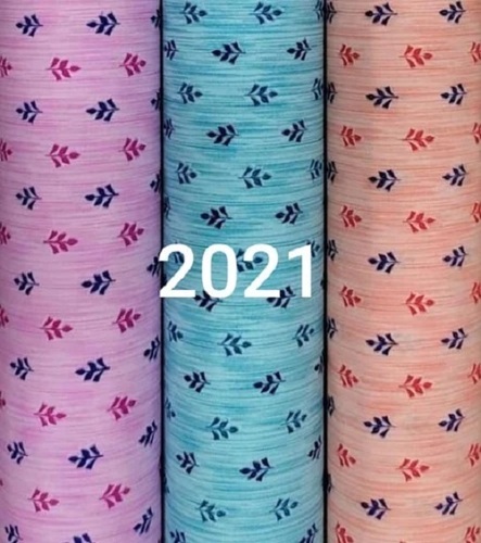 Pure Cotton Nighty Fabric - 100% Cotton, Multi-Color | Washable, Shrink-Resistant, Ideal for Textile Industry Use