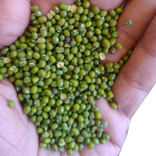 Round Green Moong Dal - Ash %: 20