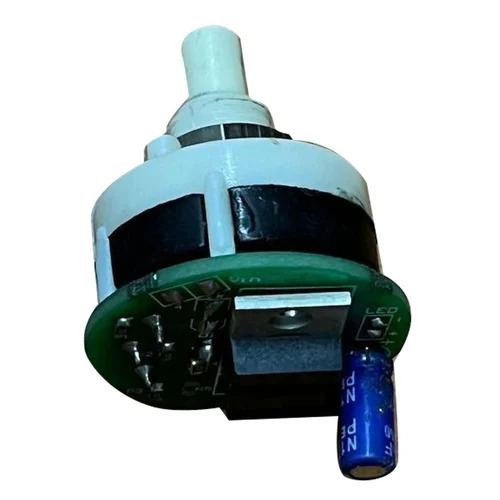 Round LED Light Dimmer - Metal and Plastic, Multicolor, Electric Powered, New and Industrial Grade, Rust and Corrosion Resistant