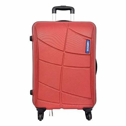Safari Luggage Bags - Plain Multicolor Design | New Quality Wheels Handles Zip and Closure