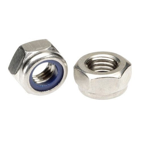 Stainless Steel Nuts - Color: Silver