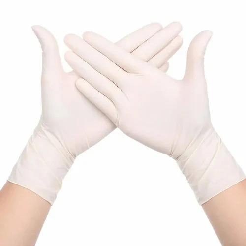 White Nitrile Gloves