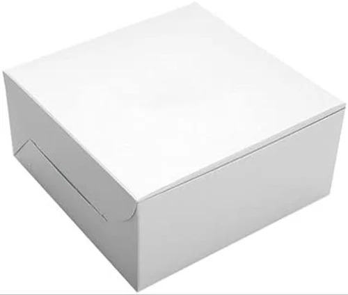 White Regular Cake Box