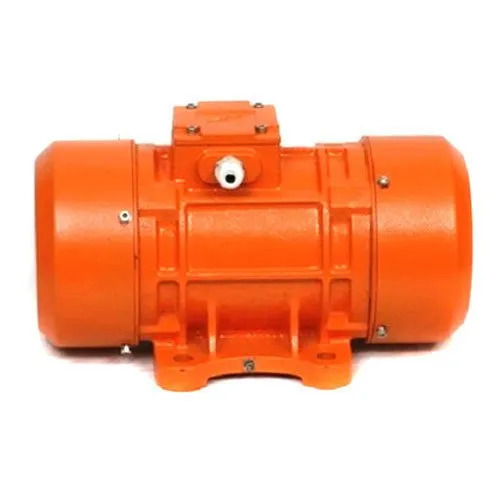 Electric Vibratory Motor - 2 HP, Foot/Flange Mounting | Drip-Proof, Mechanical Seal, Three Phase, 240/440 Volt, Blue and Orange