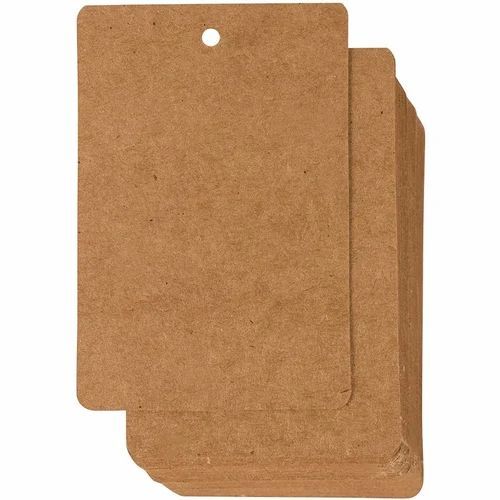 Brown Paper Label - 2 mm Thickness, Brown Color, Plain Pattern | Ideal for Garment Packaging and Presentation