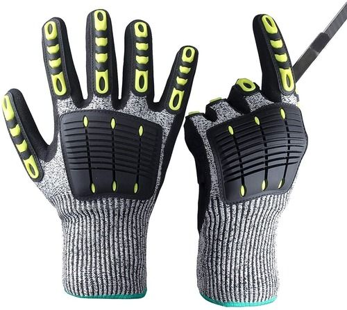 Cut Resistant Safety Gloves - Pattern: Printed