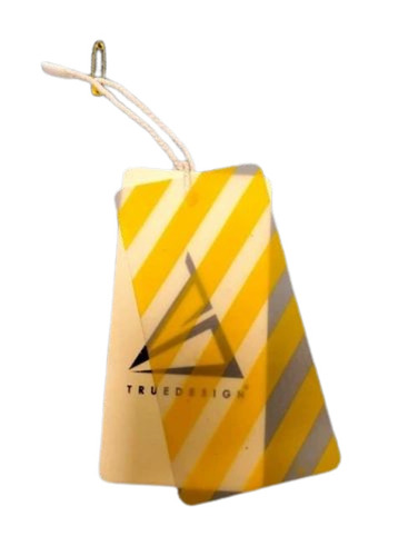 Designer Printed Tag - Paper Material, 2 mm Thick, Multicolor Design | Ideal for Retail, Inventory, and Supply Chain Applications