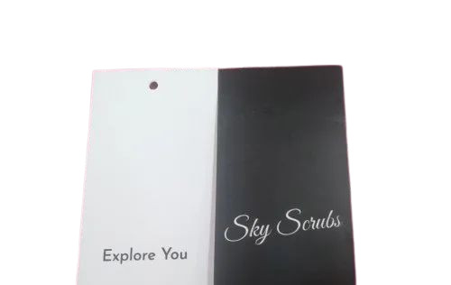 Kraft Paper Hang Tag - Multi Color, Durable Kraft Paper for Garment Labeling and Branding