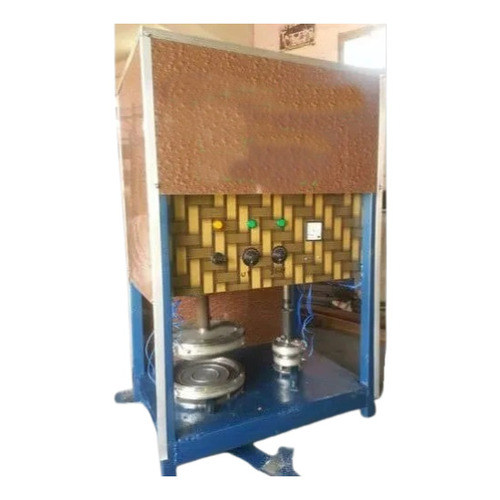 Semi Automatic Double Die Paper Plate Making Machine - Mild Steel, 1000 to 1200 Pieces/hr, Multicolour | 1.25 Unit/hr Power Consumption, 80gsm to 250gsm Paper Quality, PLC Control System