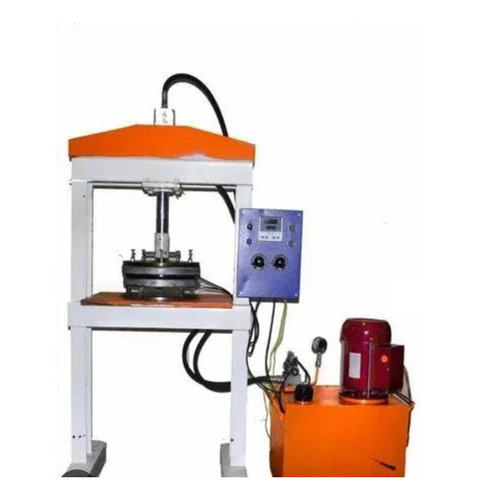 Single Die Paper Plate Making Machine - Mild Steel, 1500 Plates/Hour, 220V | Automatic, Paint Coated, Single Die