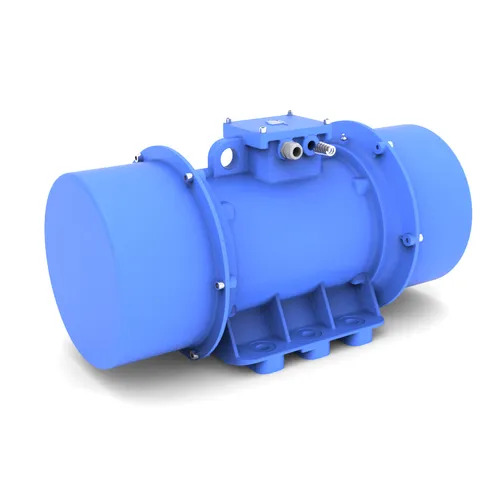 Unbalance Vibratory Motors - 2 Poles Electric Power Source | Blue Three Phase Drip-Proof with Mechanical Seal 240/440 Volt