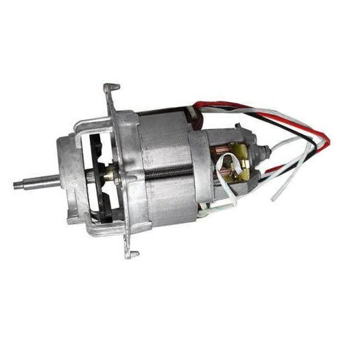 500w Mixer Grinder Motor - Metal & Plastic, Standard Size | 500 Watt Power, 50 Hz Frequency, Shock Resistance, 240 Volt Rated Voltage, Warranty Included