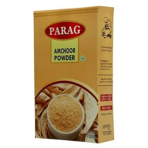 Amchur Powder - 100 Grams, Sour Taste | Natural Dried Brown Food Grade Powder for Cooking