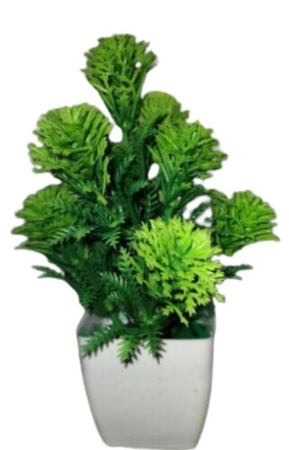 Artificial Decorative Flower White Pots - Crack Resistant, Lightweight, Customized Shapes | Easy to Clean, Decorative Effect