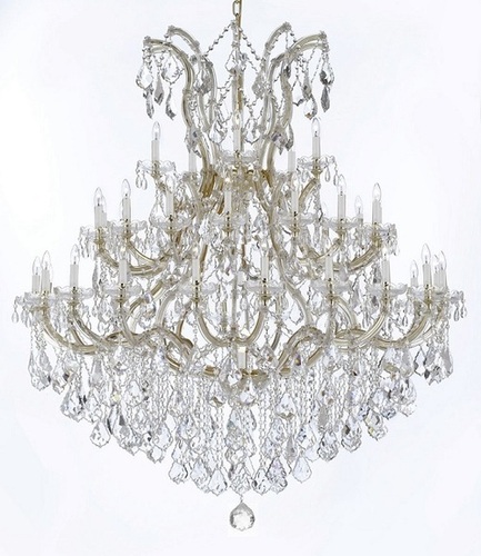 Crystal Chandelier - Finishing: Plating