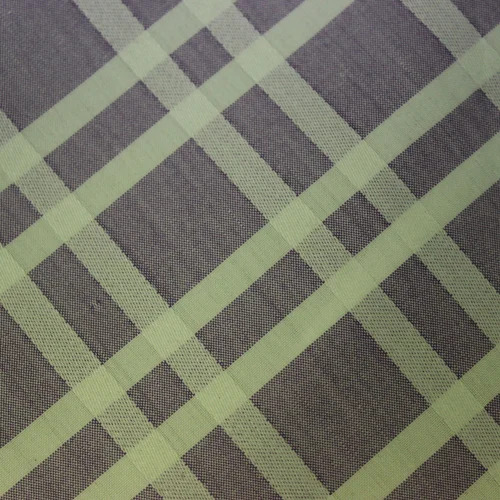 Designer Check Shirting Fabric - Poly Cotton, Multi-Color, Washable and Shrink Resistant | Ideal for Textile Industry
