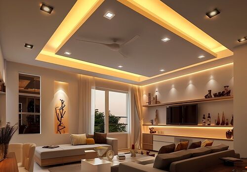 False Ceiling - Length: Xxx Inch (In)