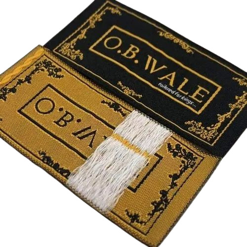 Garment Woven Label - Printed Multi-Color Fabric | Ideal for Garments, Bags, Kurtis, Shirts, and More