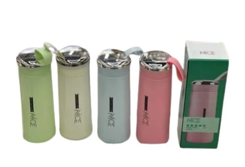 ग्लास पानी की बोतल 500 मिलीलीटर