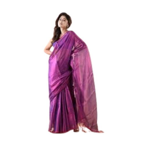 Ladies Tissue Linen Sarees