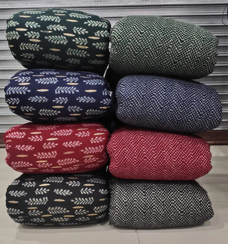 Multi-Color Rayon Printed Fabric