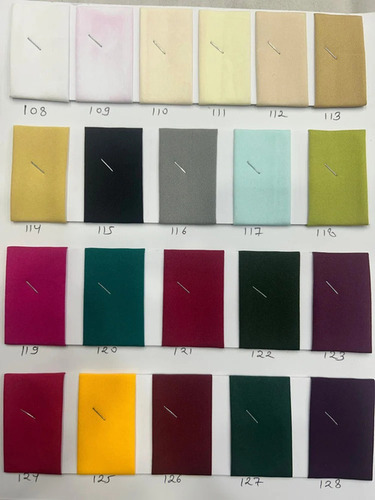 Polyester Crepe Fabrics - Multi-Color, Plain Texture | Washable, Stain & Wrinkle Resistant, Ideal for Textile Industry