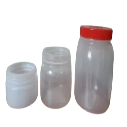 Polypropylene Cosmetic Jar - 200 ml, Transparent Color, Round Shape | Customizable Size Options