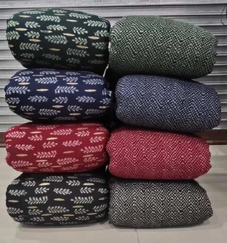 Printed Rayon Fabric - Washable, Shrink Resistant, Multi-Color | Features: Printed Pattern, Ideal for Textile Industry Applications