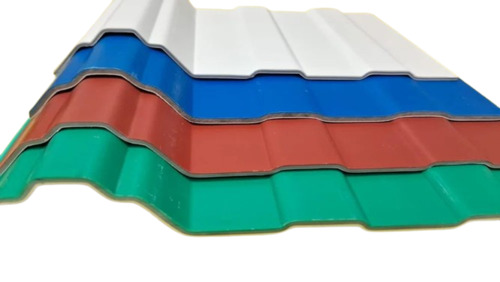 Pvc Corrugated Sheet - UPVC, 20ft Length x 1130mm Width, Thickness 1.5-3.5mm, All Color Options, Rectangular Shape, Durable, Fine Finished