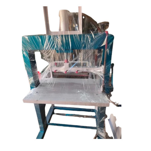 Semi Automatic Double Dies Paper Plate Machine