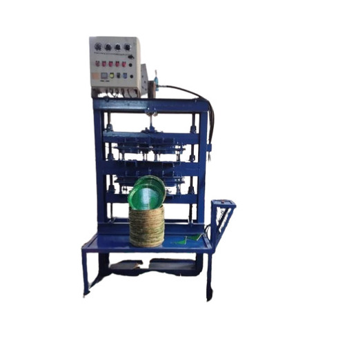 Single Phase Disposable Paper Plate Making Machine