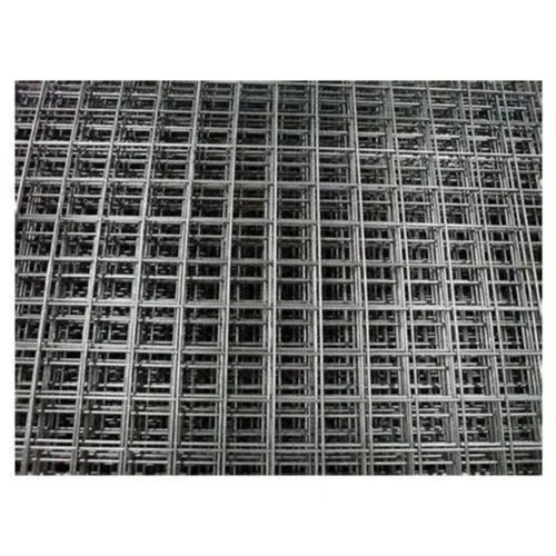 Welded Mesh - Iron Material Hexagonal Weave Type Black Color | Durable Steel Wire Ideal for Fencing Applications