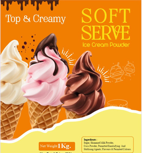 1 Kg Ice Cream Powder - Color: All