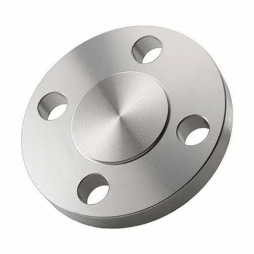 7.5 Inch SS Blind Flange - Stainless Steel, 7.5-Inch Size, Silver Color, ASTM A182 Standard, Round Design | Corrosion-Resistant, Ideal for Oil, Gas, Chemical Industries