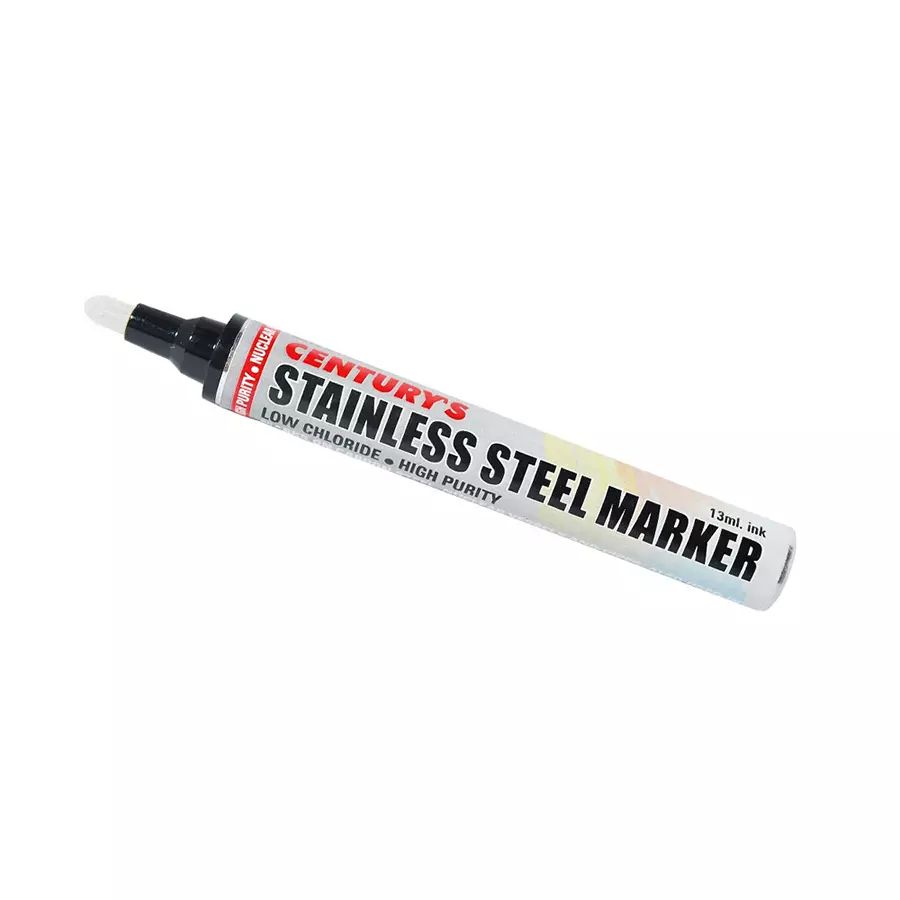 Century white nuclear grade stainless steel marker