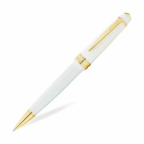 Cross Bailey Light Ball Pen - Metal, 5.4 Inches , Stylist Design, Smooth Writing, 0.5mm Tip Size, Reusable, Black Ink