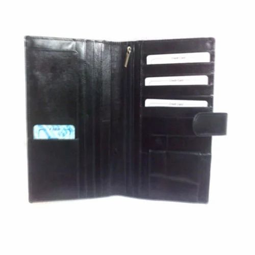 Debit Card Holder - Genuine Leather | Customized Size, Black Color, Fine Quality Craftsmanship